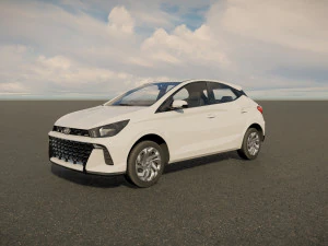 Hyundai HB20 2024 3D Model