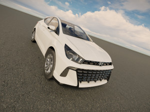 Hyundai HB20 2024 Modèle 3D