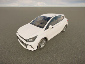 Hyundai HB20 2024 3D Model