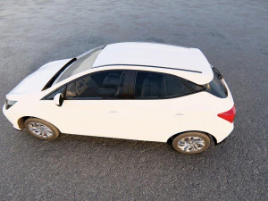 Hyundai HB20 2024 3D Model