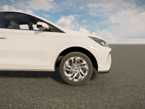 Hyundai HB20 2024 3D Model