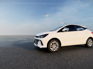 Hyundai HB20 2024 3D Model