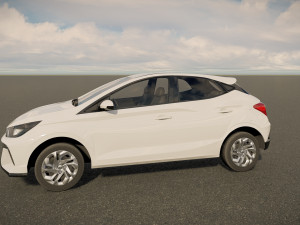 Hyundai HB20 2024 Modèle 3D