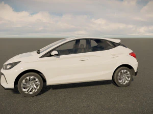 Hyundai HB20 2024 3D Model