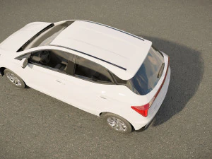 Hyundai HB20 2024 3D Model