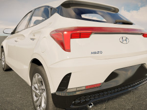 Hyundai HB20 2024 Modèle 3D