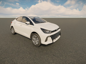 Hyundai HB20 2024 Modèle 3D