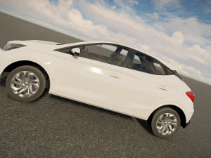 Hyundai HB20 2024 3D Model