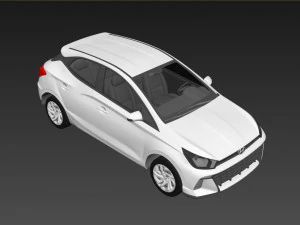 Hyundai HB20 2024 3D Model