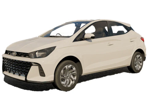 Hyundai HB20 2024 р.в 3D Модель
