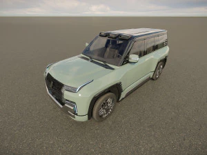 BYD U8 2024 3Dモデル