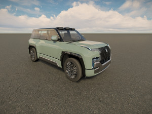 BYD U8 2024 3D Модель