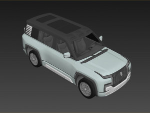 BYD U8 2024 3D Модель