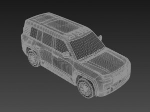 BYD U8 2024 3D Модель