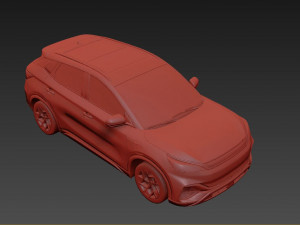 BYD Yuan Plus 3D 模型