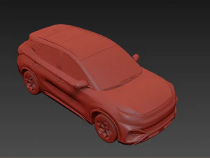 BYD Yuan Plus 3D Model