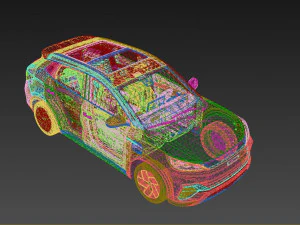 BYD Yuan Plus 3D Model