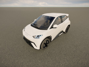 BYD Dolphin Mini 2024 3D Model