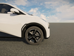 BYD Dolphin Mini 2024 3D Model