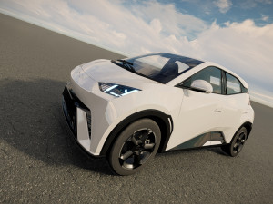 BYD Dolphin Mini 2024 3D Model