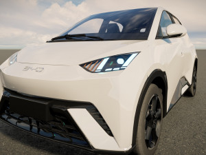 BYD Dolphin Mini 2024 3D Model