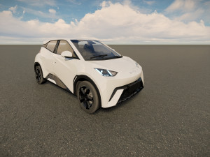 BYD Dolphin Mini 2024 3D Model