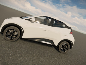 BYD Dolphin Mini 2024 3D Model
