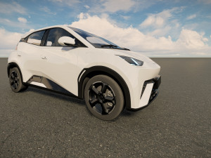 BYD Dolphin Mini 2024 3D Model