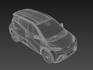 BYD Dolphin Mini 2024 3D Model
