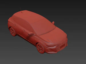 Chevrolet Onix 2024 3D Model
