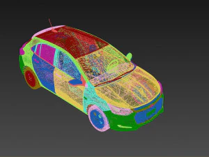 Chevrolet Onix 2024 3D Model