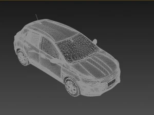 Chevrolet Onix 2024 3D Model