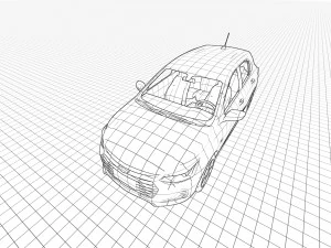 Chevrolet Onix 2024 3D Model