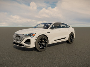Audi SQ8 Sportback e-tron 2024 3D 模型