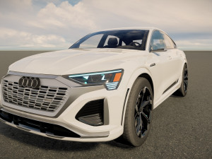 Audi SQ8 Sportback e-tron 2024 3D 模型