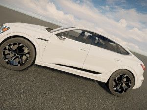 Audi SQ8 Sportback e-tron 2024 3D 模型