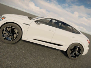 Audi SQ8 Sportback e-tron 2024 3D Model