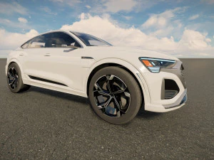 Audi SQ8 Sportback e-tron 2024 3D Model