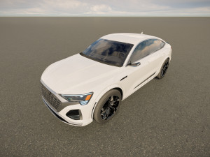 Audi SQ8 Sportback e-tron 2024 3D 模型