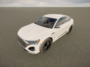 Audi SQ8 Sportback e-tron 2024 3D Model