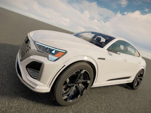 Audi SQ8 Sportback e-tron 2024 3D Model