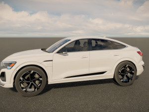 Audi SQ8 Sportback e-tron 2024 3D 模型