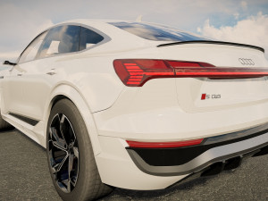Audi SQ8 Sportback e-tron 2024 3D 模型