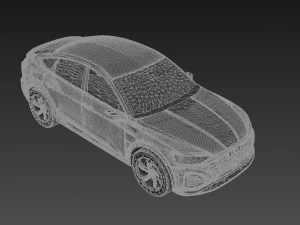 Audi SQ8 Sportback e-tron 2024 3D Model