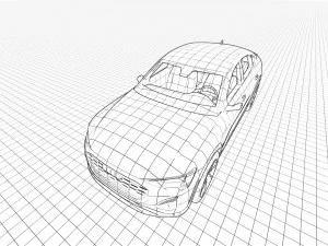 Audi SQ8 Sportback e-tron 2024 3D Model