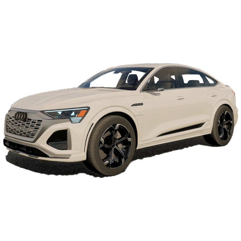 Audi SQ8 Sportback e-tron 2024 3D 模型 .c4d .max .obj .3ds .fbx .stl .blend 