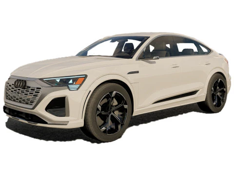 奥迪 SQ8 Sportback e-tron 2024 3D 模型