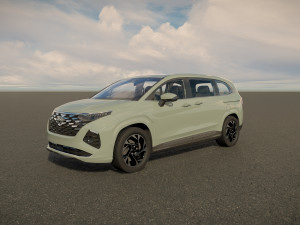 Hyundai Custo MPV 3D Model
