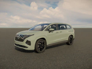 Hyundai Custo MPV 3D Model