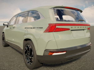 Hyundai Custo MPV 3D Model